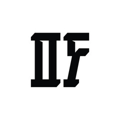 OF monogram logo design letter text name symbol monochrome logotype alphabet character simple logo