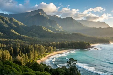Obraz premium lake in the mountains