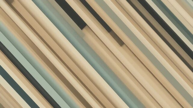 Abstract Diagonal Lines Animation - Soft Summer Tones