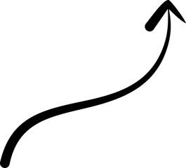 Arrow Line Curve Illustration Element