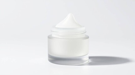 Skincare Products on Pink Satin