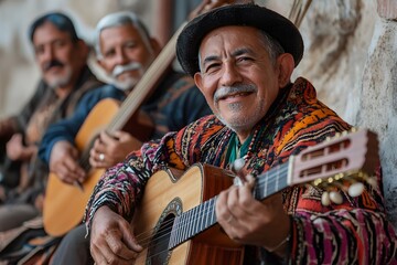 Romani musicians performance