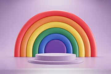 Vibrant Pride Mockup Background