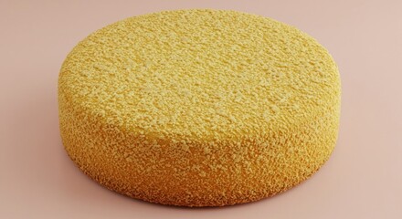 Delicious Golden Sponge Cake Perfect Baking Treat