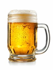 A sparkling beer mug ready to toast your brand's journey.