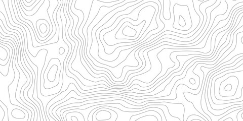 Fototapeta premium topographic line contour map background, Topographic map and landscape terrain texture grid, Abstract lines background. Contour maps. Vector illustration.
