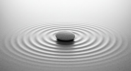 Zen Garden Serenity Stone Ripples Meditation Peace Tranquility Calm Spa Wellness Mindfulness Yoga Balance Relaxation Nature