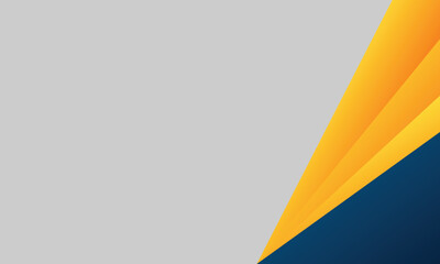 Blue and yellow 3D presentation background