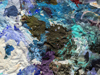 color pallette texture
