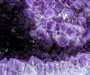amethyst mineral texture