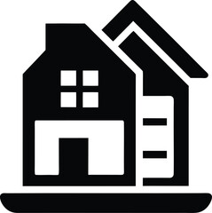 home icon on a white background