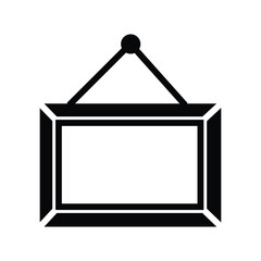 frame photo vector icon