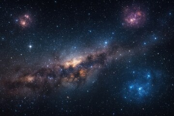 Vast cosmic starry expanse