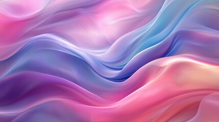 Obraz premium Soft gradient pastel abstract wallpaper with smooth transitions