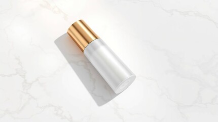 facial skincare bottle mockup