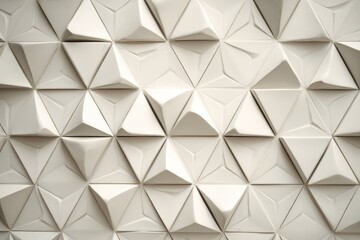 Obraz premium Abstract geometric pattern of interlocking triangles.