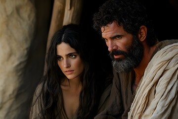 Job responds to his wife, accepting both good and adversity from God. (Job 2:10)