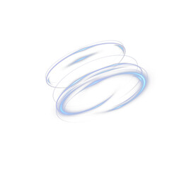 Naklejka premium Bright Neon Swirl with Magic Glow – Vortex Light Effect, Sparkle Line, Transparent Twirl.PNG