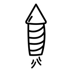 Outline Bithday Element