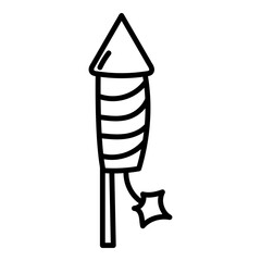 Outline Bithday Element