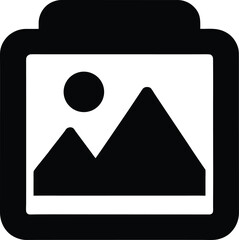 photo camera icon vector illustration