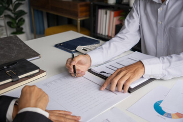 Business people working together in office