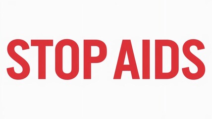 World AIDS Day Illustration with Crowd Holding Red Ribbons in the City