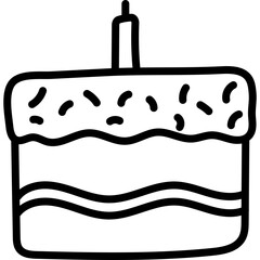 Hand Drawn Birthday Party Element