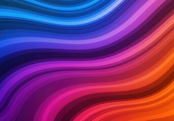 Abstract background with colorful gradient waves flowing in a smooth pattern