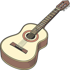 Fototapeta premium Guitar Vector Icon Adobe Illustrator Artwork