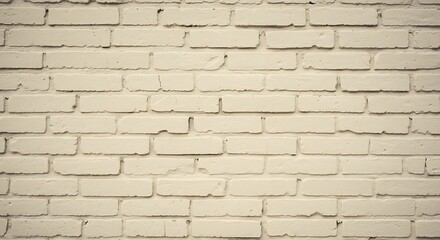 Obraz premium Cream Brick Canvas