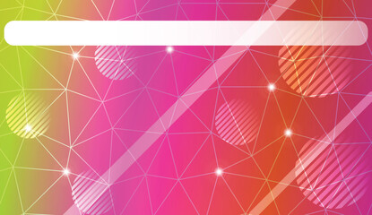 Abstract mosaic background with triangles, line, circle, space for text. Modern design for you business, project. Vector illustration. Blur Sweet Dreamy Gradient Color Background.