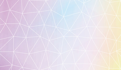 Modern elegant background with polygonal elements. For your business, presentation, fashion print. Vector illustration. Creative gradient color.