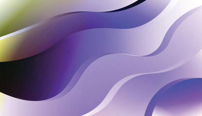 Template Modern Background With Curves Lines. For Elegant Pattern Cover Book. Vector Illustration with Color Gradient.