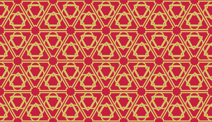 Original interior background in triangles style. Vector illustration. For modern interior design, fashion print.