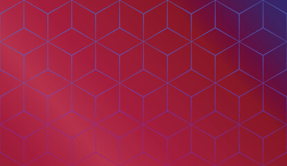 Blurred Background. Futuristic Template. Original Interior Background In Triangles Style. Curved Line. Vector Illustration. For Modern Interior Design, Fashion Print