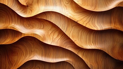Brown wood texture background derived from natural tree wood, featuring a wooden panel with intricate patterns