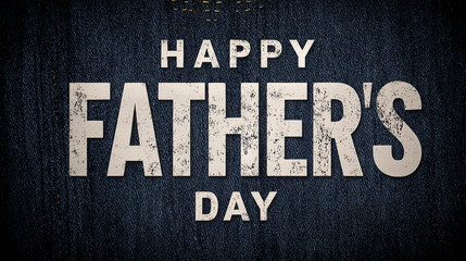 A heartwarming image perfect for Father's Day, with a bold and modern style, conveying a message of love and appreciation.