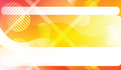 Fluid shapes composition with Abstract Wavy Background with Lines, Circle. For Business Presentation Wallpaper, Flyer, Cover, Landing Page. Vector Illustration with Color Gradient.