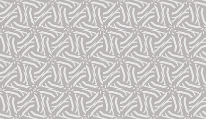 Hipster pattern with polygonal elements. Triangles style. Vector illustration. Light grey, brown color. Background for your business project. Advert, template screen. Seamless