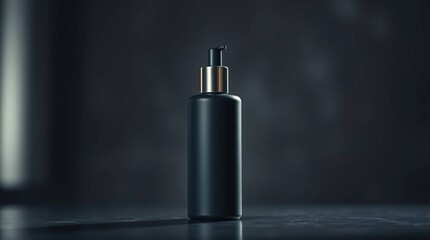 Fototapeta premium facial skincare bottle mockup