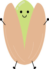 funny bird with a heart