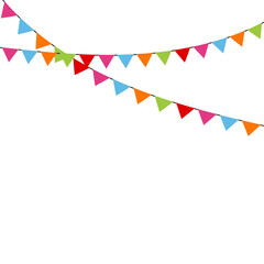 Bunting Festival Flag