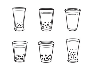 Mobile Crane Line Art Illustration