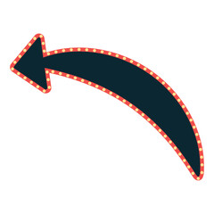 Flat Retro Arrow