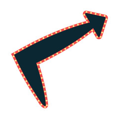 Flat Retro Arrow