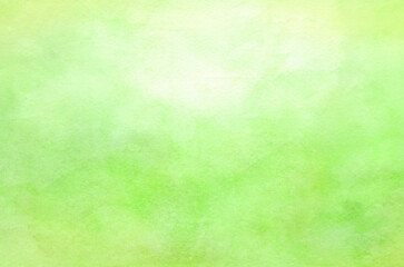 Abstract green watercolor background texture