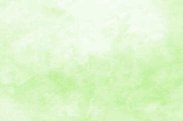 Abstract green watercolor background texture