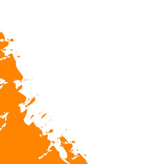 Obraz premium Brush Stroke Corner