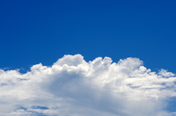 Clouds, a view from airplane window